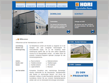 Tablet Screenshot of hori.de